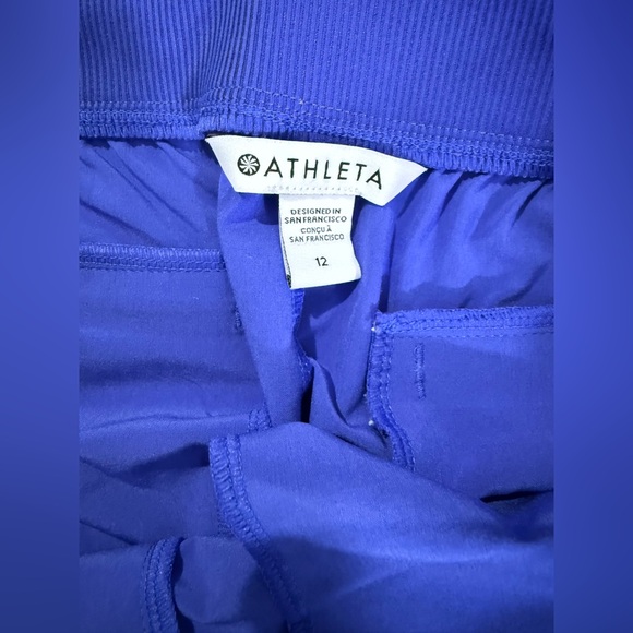 Athleta Brooklyn Ankle Pant Womens Size 12 Blue | Activewear Ankle-Length - Picture 7 of 9